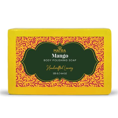 Buy Matra Mango Handmade Soap with Mango Butter & Aloe Vera | Natural ...