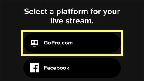 GoPro 9 Live Streaming 的图像结果