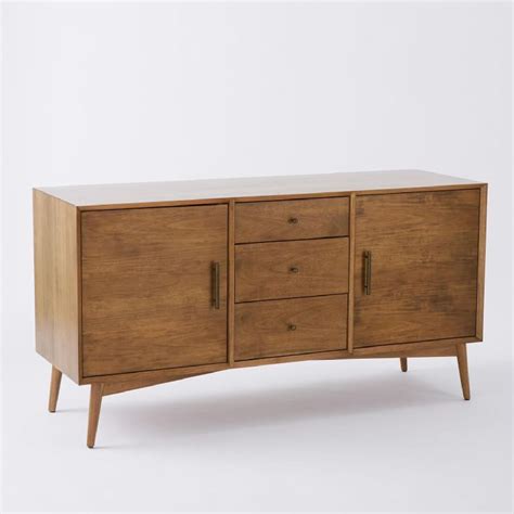 West Elm Mid-Century Modern Media Credenza - AptDeco