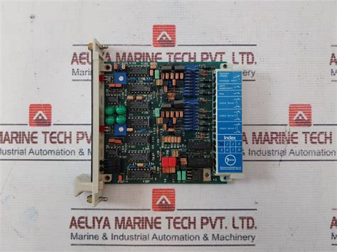 Rolf Janssen Bm 06 Printed Circuit Board For Overspeed Controller Nr.2 ...