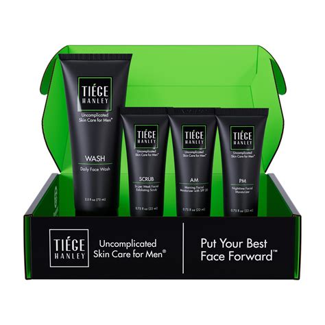 Tiege Hanley Men's Skin Care System - Level 1 : Amazon.in: Beauty