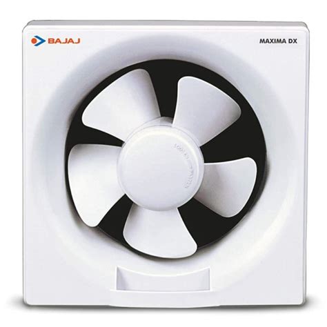 Bajaj Maxima Dx 200mm White Dom Exhaust Fan | mykit | Buy online | Buy ...
