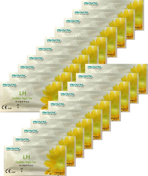 INNOVITA Ovulation Detection Kit Strips (pack of 20 strips) Ovulation ...