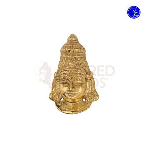Brass Ganesha Face Wall Mounted – 9.5 Inch Ethnic Wall Decor – Sacred Needs