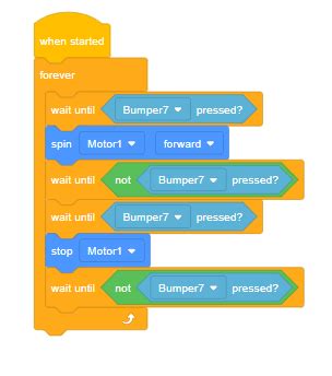 Image result for Vexcode V5 Button to Start Motor Code