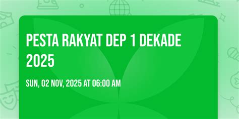 PESTA RAKYAT DEP 1 DEKADE 2025, Candi Prambanan Yogyakarta, Andir, 2 ...