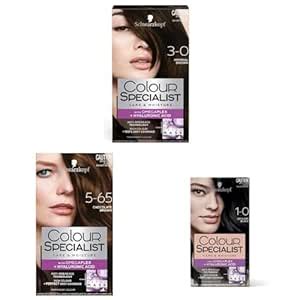 Schwarzkopf Colour Specialist First At-Home Hair Colour, 3 variants ...