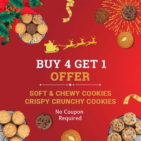 Buy 4 Get 1 Free Offer – CookieMan
