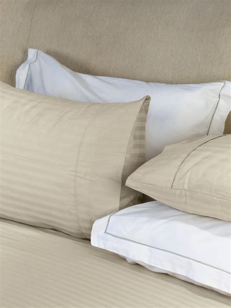Simple Living - 210TC Satin Stripe Bedsheet Set(Cream) – LABHAM