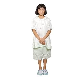 Buy DE CHEVALERIE EN ROUGE Mulberry Maize Nightwear for Kids Girls Age ...
