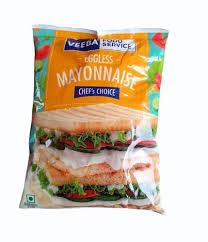 VEEBA EGGLESS MAYONNAISE (PREMIUM) 1 KG POUCH – 9 TWELVE