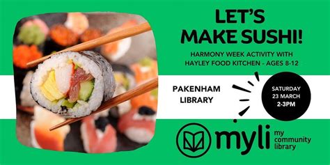 Lets Make Sushi! - Harmony Week Activity with Hayley Food Kitchen ...