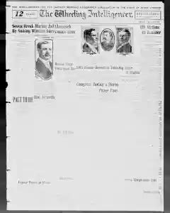 Wheeling Intelligencer Archives, Apr 10, 1911, p. 1
