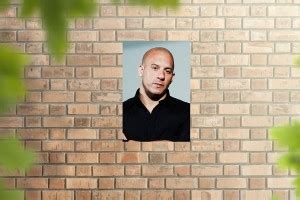 Wall Sticker Poster| American Actor Vin Diesel Sticker Poster |Sticker ...