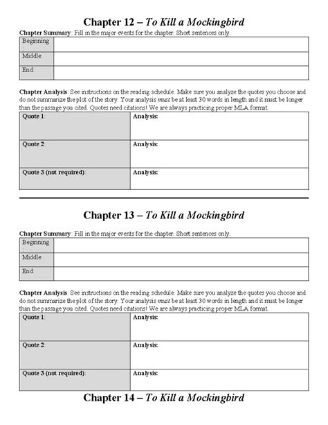 Chapter 12-16 Summary and Analysis-1 - Chapter 12 – To Kill a ...