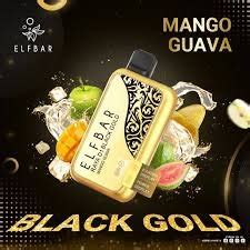 Elf Bar Raya D1 Black Gold - Mango Guava - India Vape Store