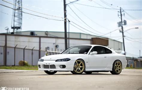 Wallpaper nissan, turbo, white, japan, jdm, tuning, silvia, s15 for ...