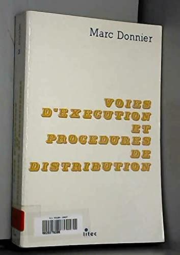 Amazon.in: Buy Voies d'exécution et procédures de distribution Book ...