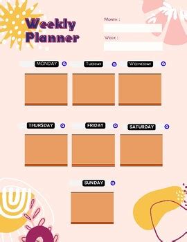 Weekly Routine 的图像结果