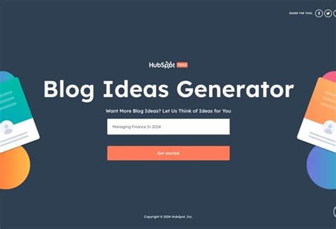 Image result for Blog Topic Generator