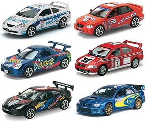 Kinsmart Street Fighter Die-Cast Car with Openable Doors and Pull Back ...