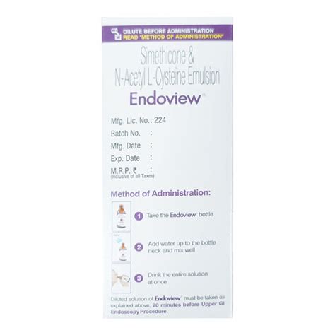 Endoview Emulsion 15Ml Price, Uses, Side Effects, Composition - Apollo ...