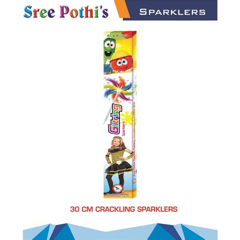 30cm Crackling Sparklers(5Pcs) - Buy Quality Crackers Online in ...