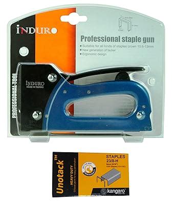 INDURO Stapler for Wood with 1000 Staples : Amazon.in: Office Products