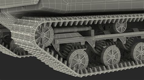 3D Old ATV Track Vehicle Rigged model | 3D Molier International