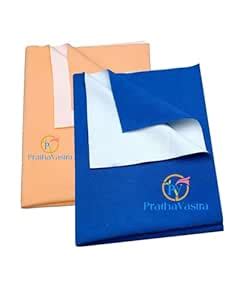 PrathaVastra Waterproof Baby Dry Sheet – Reusable Cotton Mattress ...