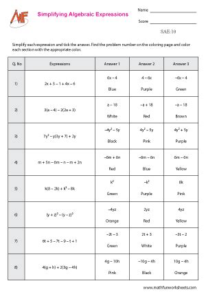 Image result for Box Method Simplifying Expressions