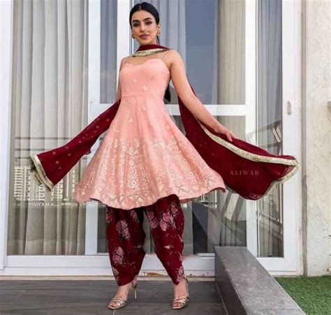 Exquisite Punjabi Frock Suit Designs: A Blend of Tradition and Style