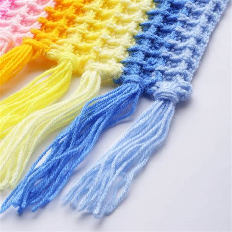 Pastel Stripes Scarf - 2960 – Magic Needles