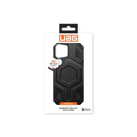 UAG Monarch Case - Samsung Galaxy S24 Ultra - Carbon Fiber - Gammatek