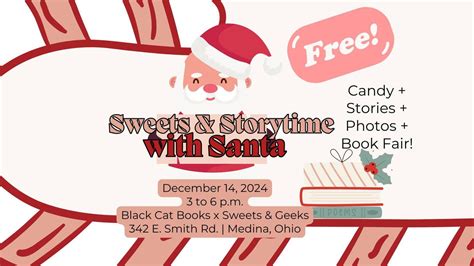 Sweets & Storytime with Santa - hosted by Black Cat Books & Oddities ...