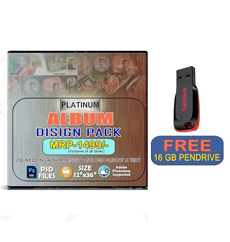 12"x36" Size Psd Album Templates, Platinum Album Design Pack, Free 16GB ...