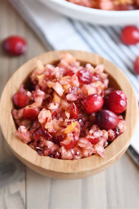 Fresh Cranberry Apple Relish | Recipe | Cranberry recipes, Apple ...