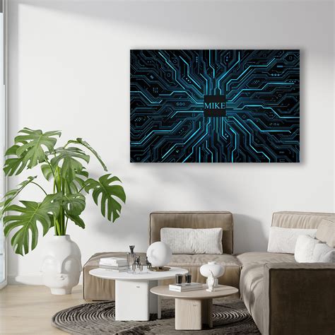 Image result for Computer Chip Mural Design