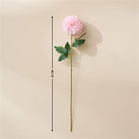 Buy Festoon Shelly Artificial Chrysanthemum Flower Stick - 63cm from ...