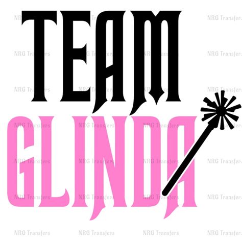 DTF Transfer Team Glinda Wicked Musical DTF Print, Heat Transfer, Ready ...