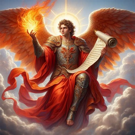 Arcángel Uriel | Arcangel uriel, Arcangel san uriel, Angeles y querubines