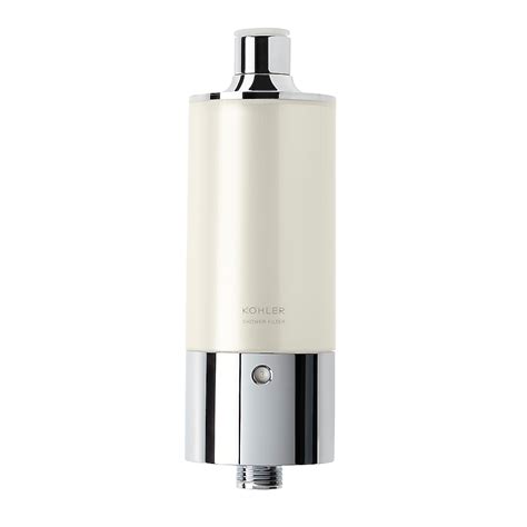 Aquifer Polished Chrome KDF Shower Head Filter 6-Months -Filter Life in ...