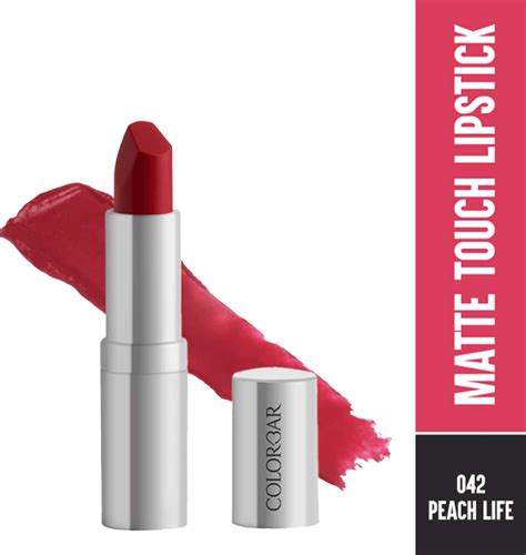 Buy COLORBAR MATTE TOUCH LIPSTICK- PEACH LIFE Online & Get Upto 60% OFF ...