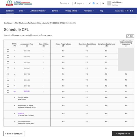 File ITR-2 Online User Manual | Income Tax Department