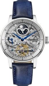 Ingersoll I07702 Automatic silver Skeleton Dial With Lifetime Warranty ...