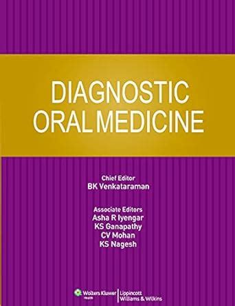 Diagnostic Oral Medicine : B. K. Venkataraman, Asha R. Iyengar, K. S ...