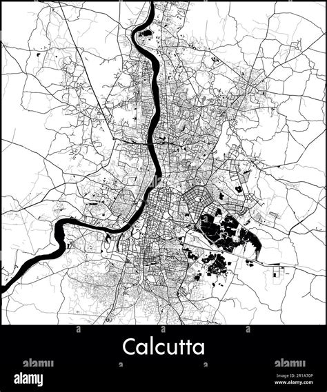 Calcutta City Map