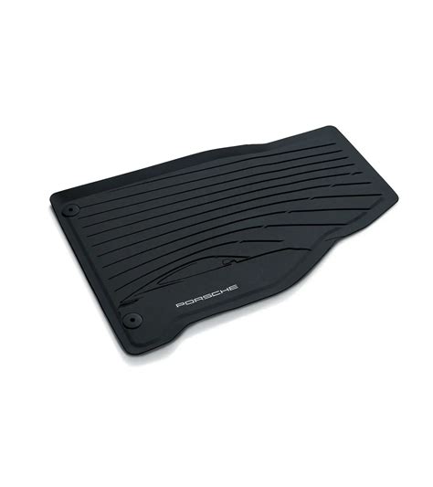 Porsche All-Weather Floor Mats for 718 and 911 | PORSCHE SHOP