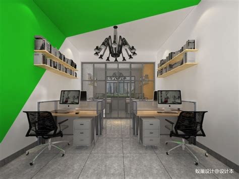 280平米现代办公室装修效果图2014图片_太平洋家居网图库