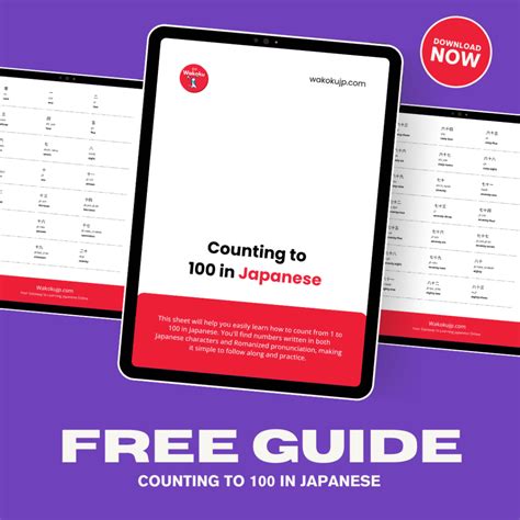 Japanese Numbers 1–100: Easy Guide for Beginners | Wakoku